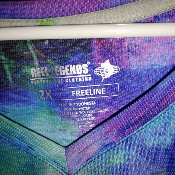 Mens  Reel Legends 2X short sleeve.  Offers Sun protection, Quick-drying… - Picture 3 of 3
